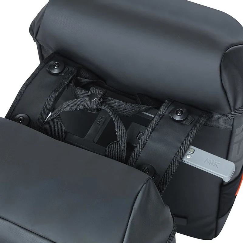 Sacoche Basil Miles MIK 34L Noir/Orange
