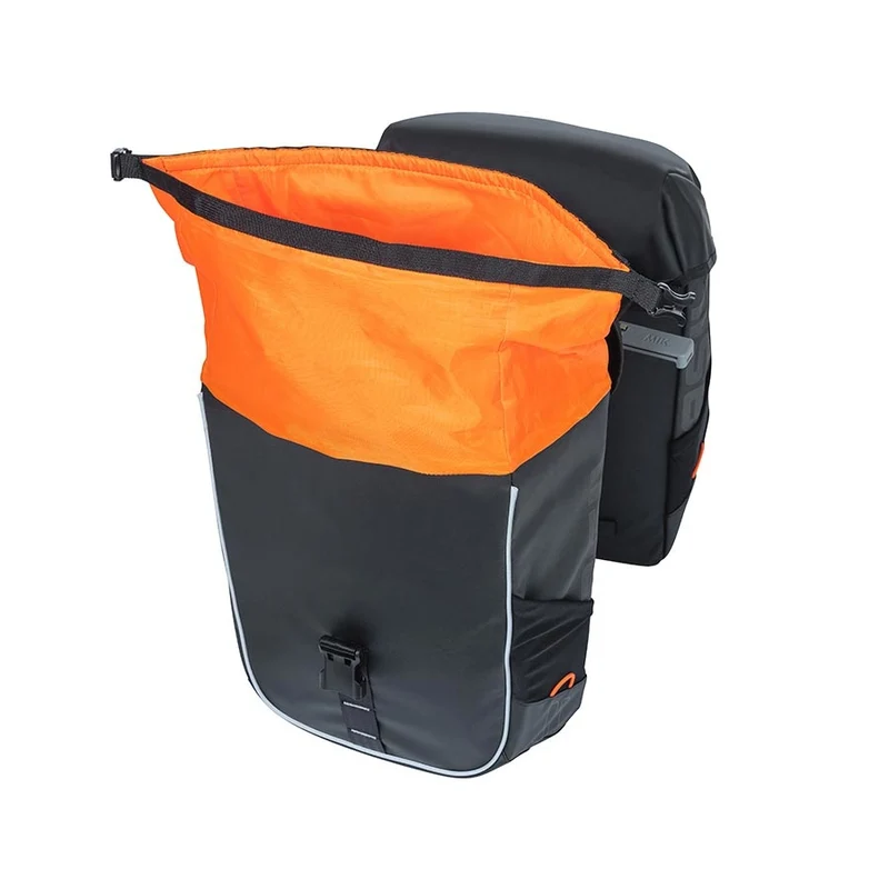 Sacoche Basil Miles MIK 34L Noir/Orange
