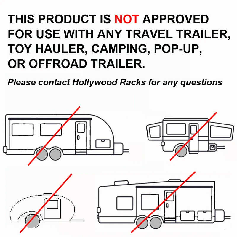 Hollywood SUPPORT POUR VÉLOS ÉLECTRIQUES RV RIDER