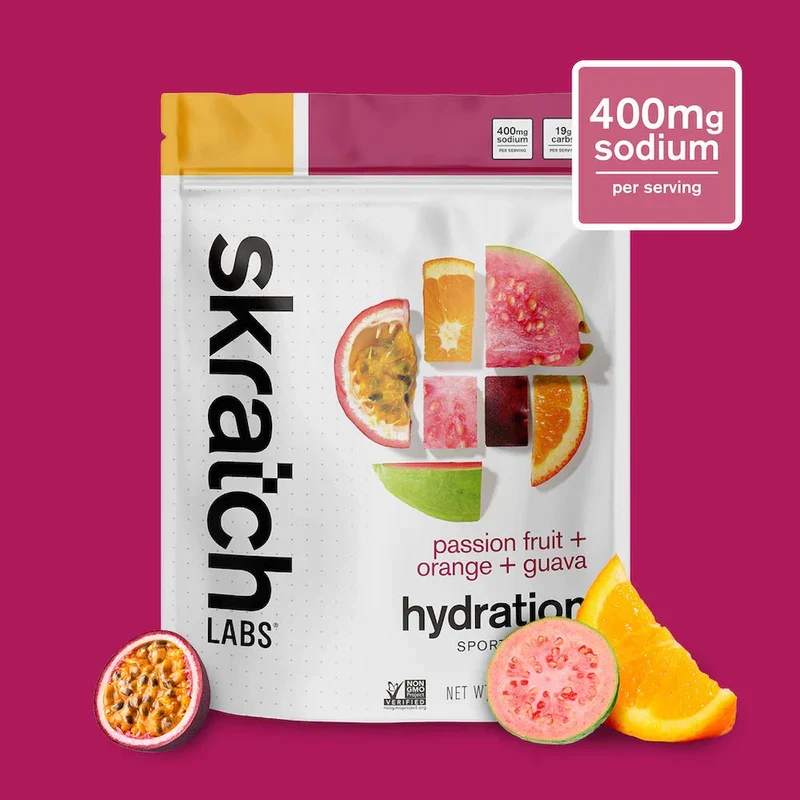 Mélange de boisson d'hydratation pour sport Skratch Lab 440g