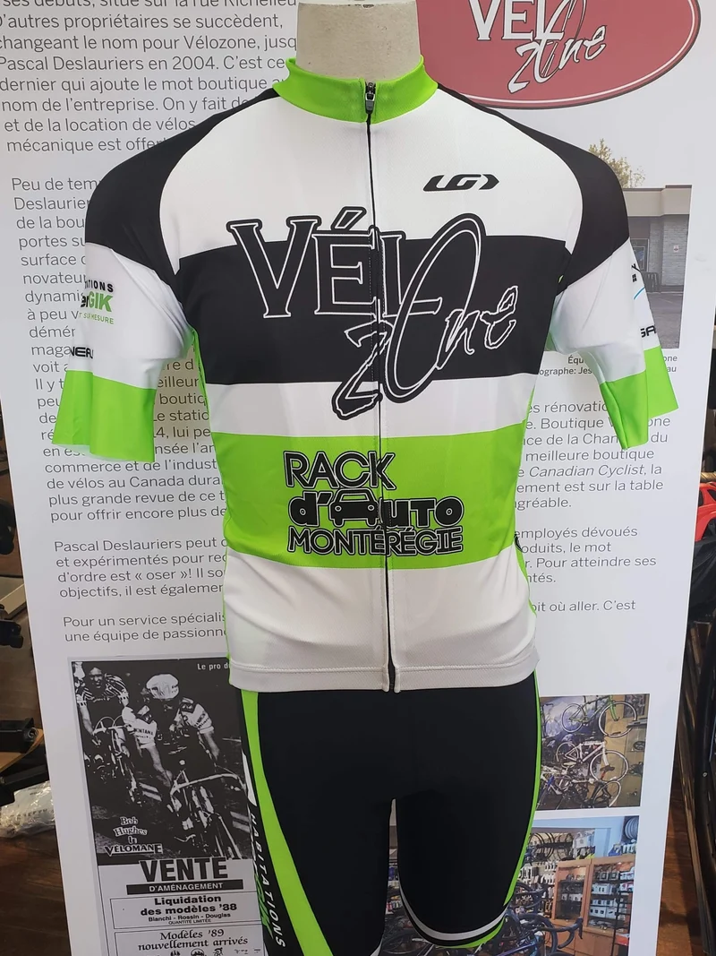 Maillot Équipe Premium Vélozone pour femme