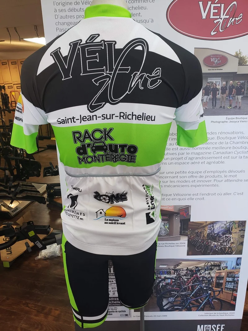 Maillot Équipe Premium Vélozone pour femme
