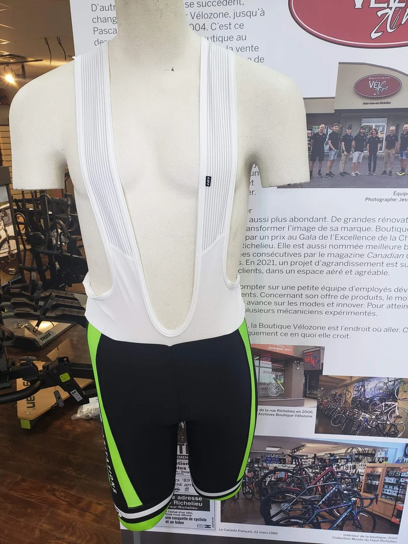 Cuissard à bretelles Vélozone pour femme