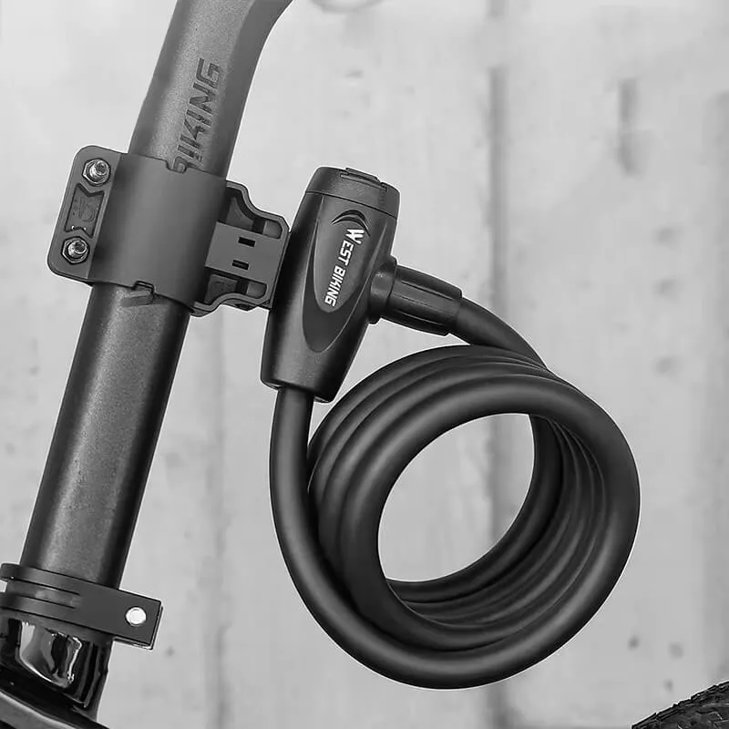 BoltGuard™ | Antivol velo avec câble résistant et revêtement anti-rayures facile à transporter