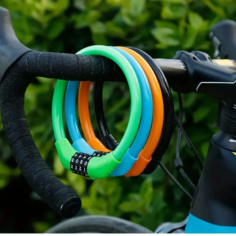 SafeSpin™ | Antivol velo compact avec verrouillage à code et protection anti-rayures
