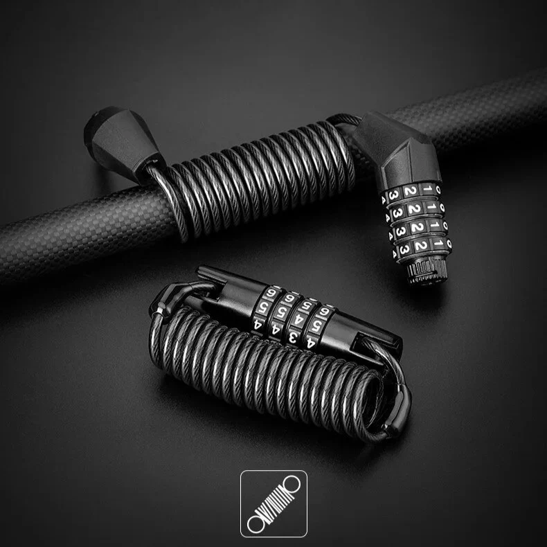 VeloLockShield™ | Antivol velo flexible avec câble protecteur et verrouillage à code
