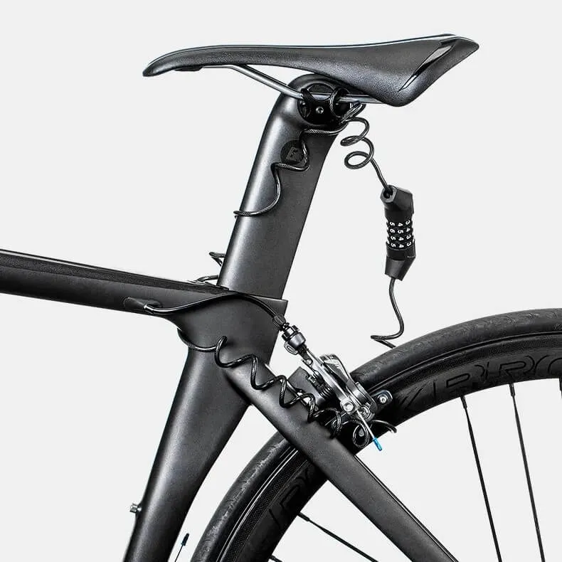 VeloLockShield™ | Antivol velo flexible avec câble protecteur et verrouillage à code