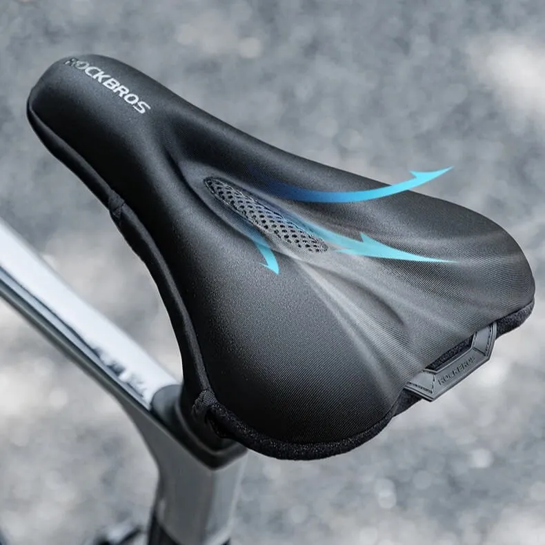 BreezePad™ | Housse de selle avec mousse à mémoire et maintien antidérapant