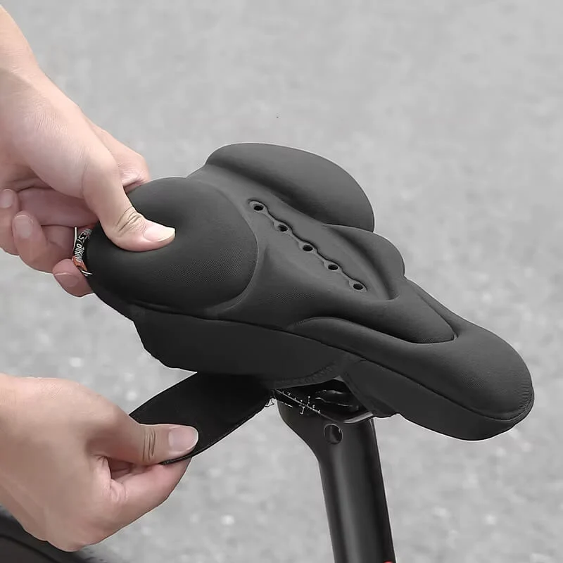 EasyCush™ | Housse de selle avec gel amortissant et tissu respirant