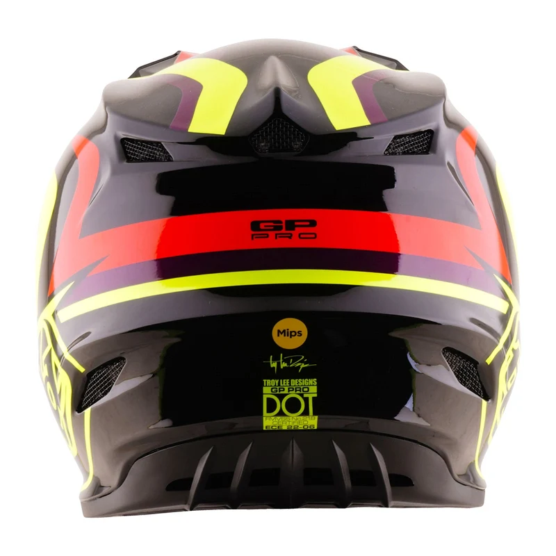 Youth GP Pro Helmet Pulse Black / Flo Yellow