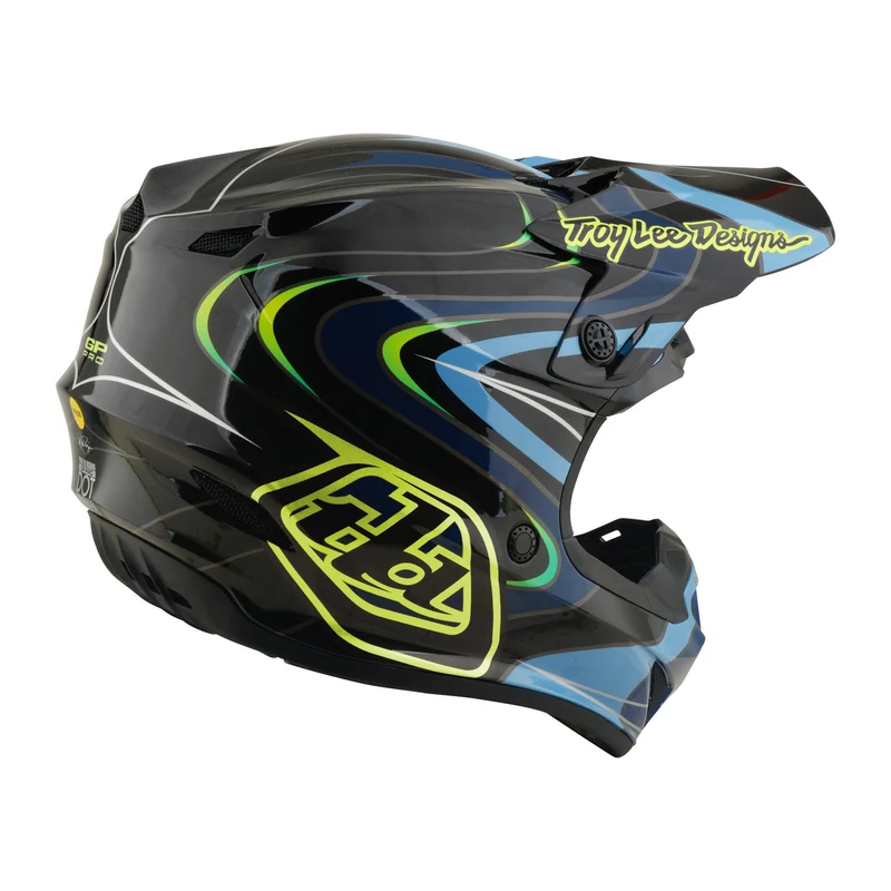 Youth GP Pro Helmet Slides Black / Yellow