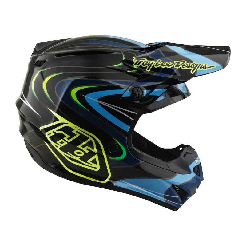 Youth GP Pro Helmet Slides Black / Yellow