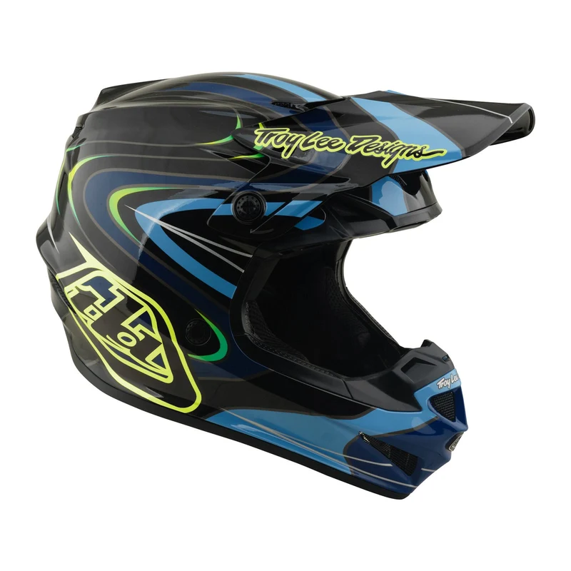 Youth GP Pro Helmet Slides Black / Yellow