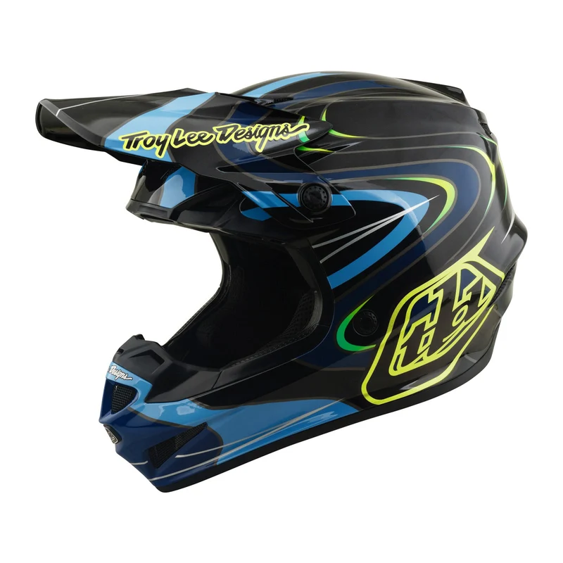 Youth GP Pro Helmet Slides Black / Yellow