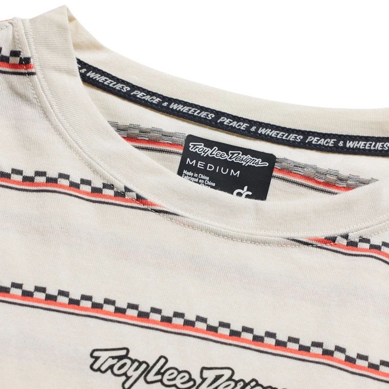 Skyline Fakie Ride LS Tee Stripe Pumice