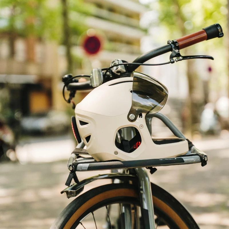 VIRGO ACCESS | Bike Helmet with Lights