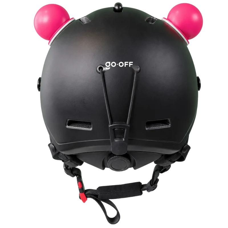 Bear ears for helmet / pink