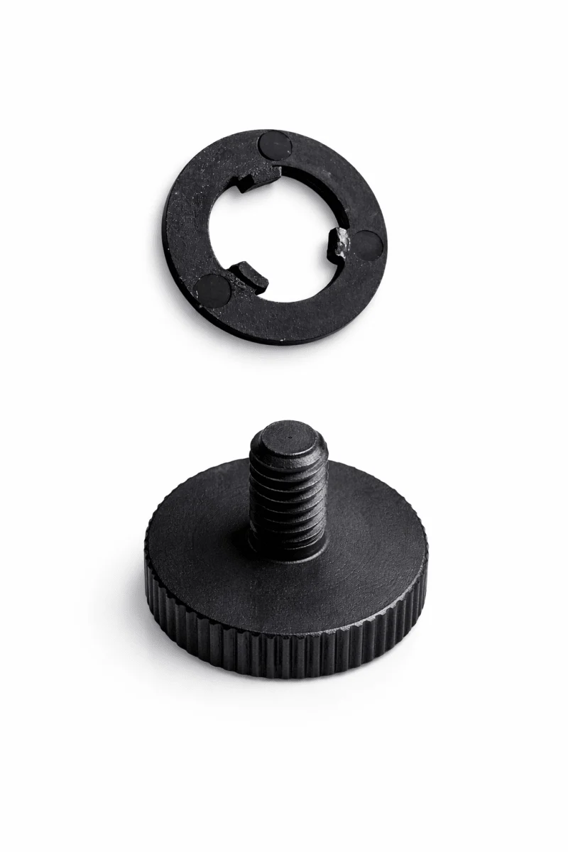 Spare set (2 pieces) of visor screws with city rings