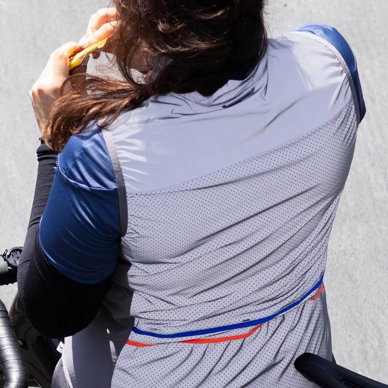 Gilet vélo réfléchissant coupe-vent GoFluo Sean
