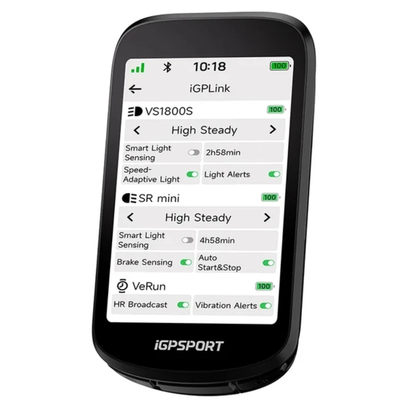 Compteur vélo iGPSport BSC500 à guidage vocal