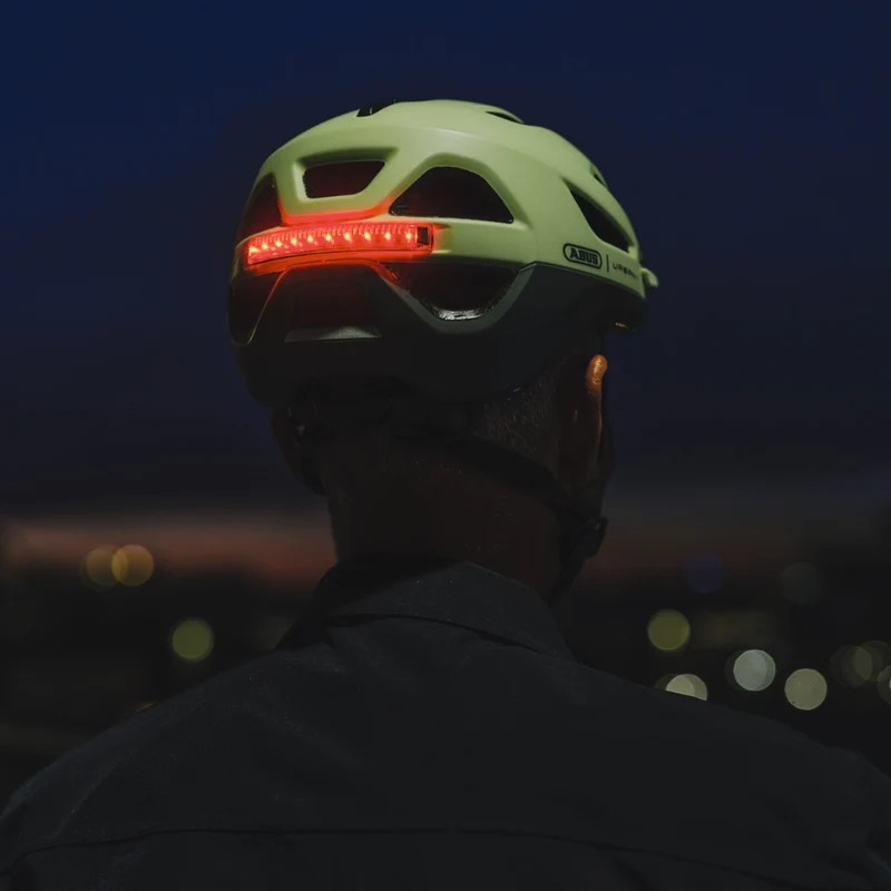 Casque vélo avec lumière Abus Urban-I 4.0