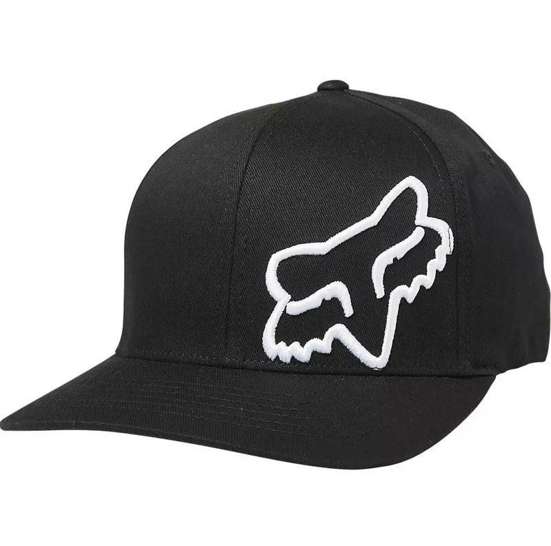 CASQUETTE Flex 45 Flexfit BLACK WHITE - FOX
