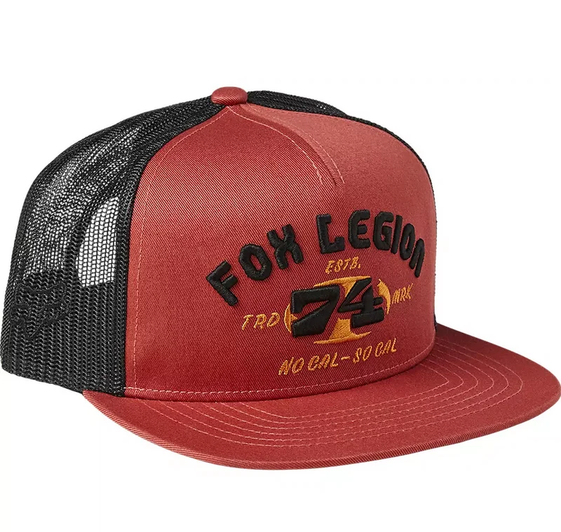 CASQUETTE AT BAY SNAPBACK RED - FOX