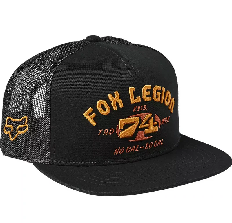 CASQUETTE AT BAY SNAPBACK BLACK - FOX