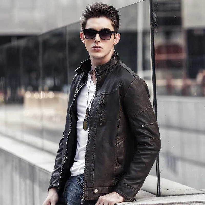 Veste Homme style Cafe racer