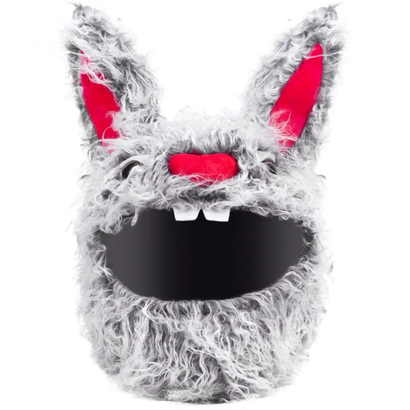 Couvre Casque Moto - Lapin maléfique