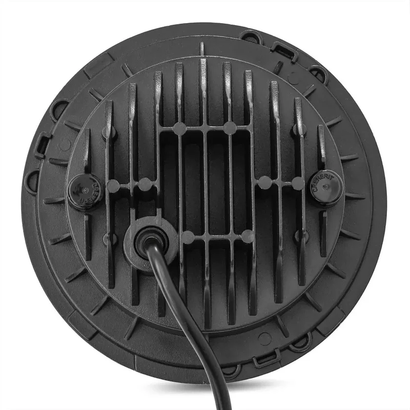 Phare LED noir 7" FS7 pour Harley Davidson Street Glide