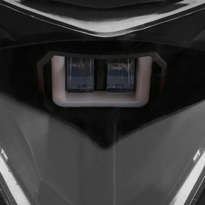 Projecteur LED moto + plaque / carenage Universel pour Enduro XDure GK2 noir