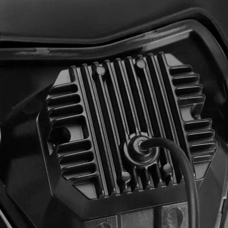 Projecteur LED moto + plaque / carenage Universel pour Enduro XDure GK2 noir