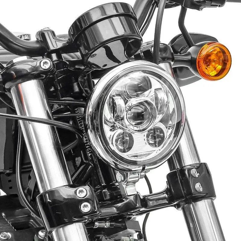 Phare rond LED moto - 5,75 Pouces