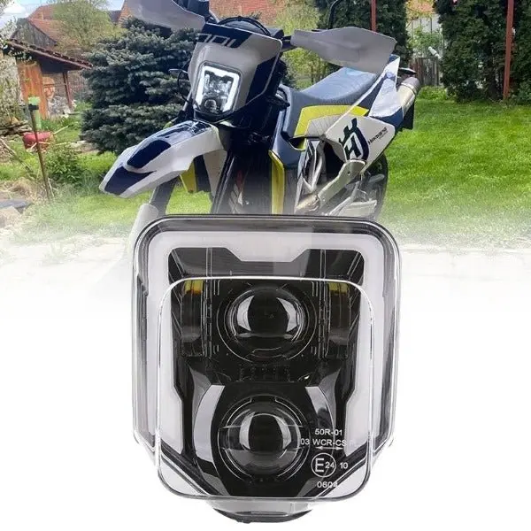 Phare Principal à LED ECE pour Husqvarna 701 Supermoto 15-23
