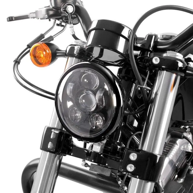 Phare LED moto rond et Clignotants pour guidon