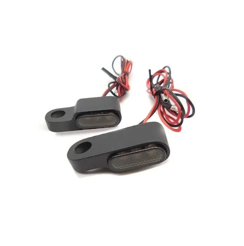 Phare LED moto rond et Clignotants pour guidon