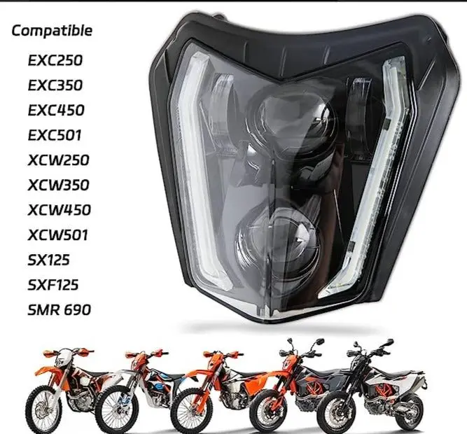 Plaque Phare KTM led