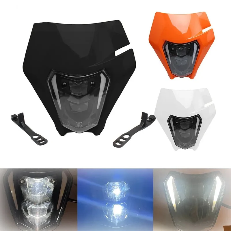 Plaque pour phare LED KTM LC4 600 / 620 / 640