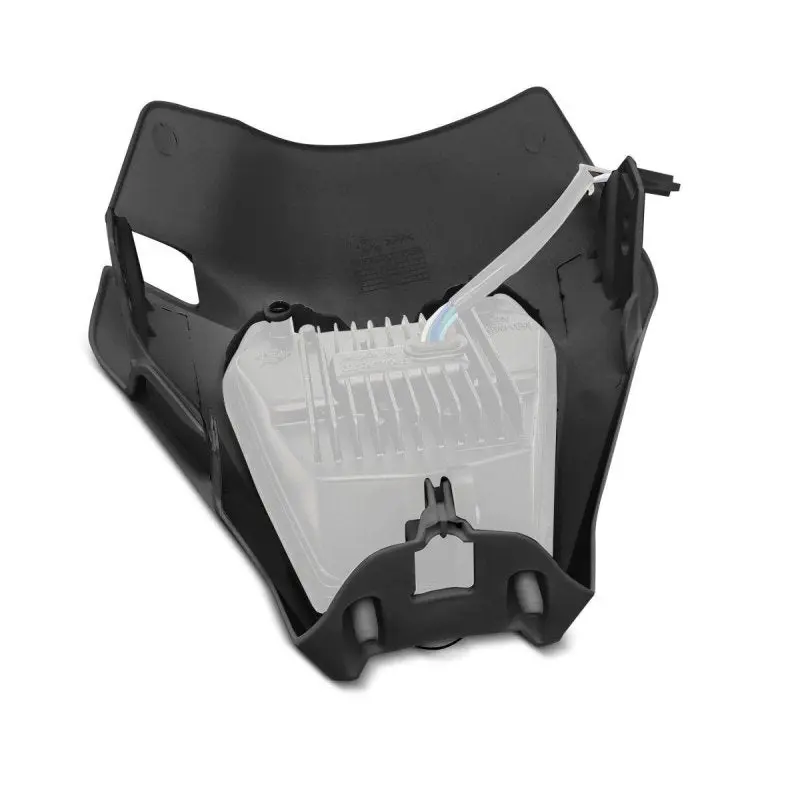 Phare LED moto et plaque Enduro Offroad Universel
