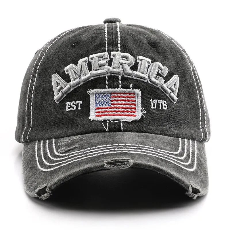 Casquette motard - America 1776