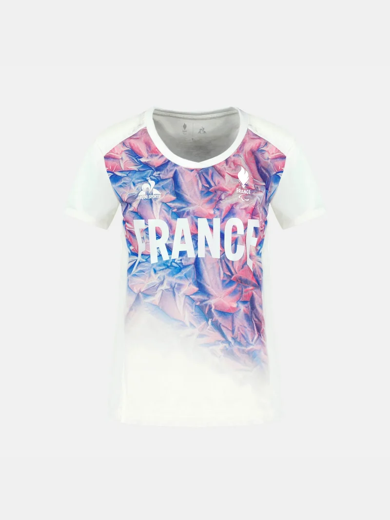 Maillot Équipe de France Olympique 2026 en jersey technique