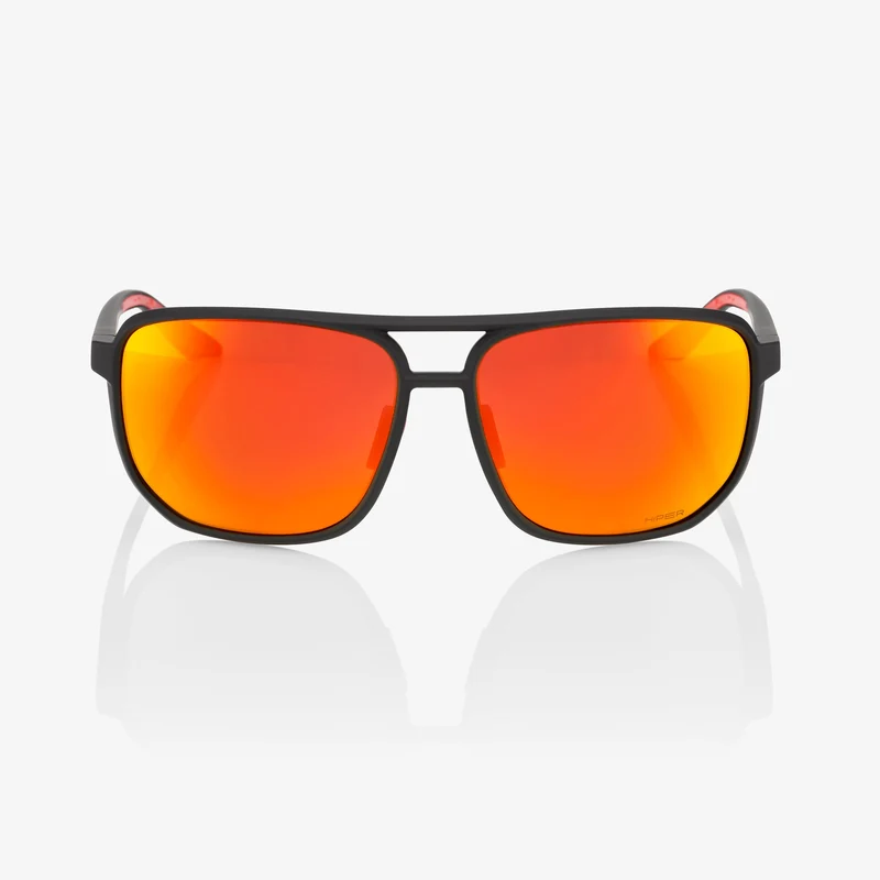 KONNOR - Soft Tact Black - HiPER Red Multilayer Mirror Lens