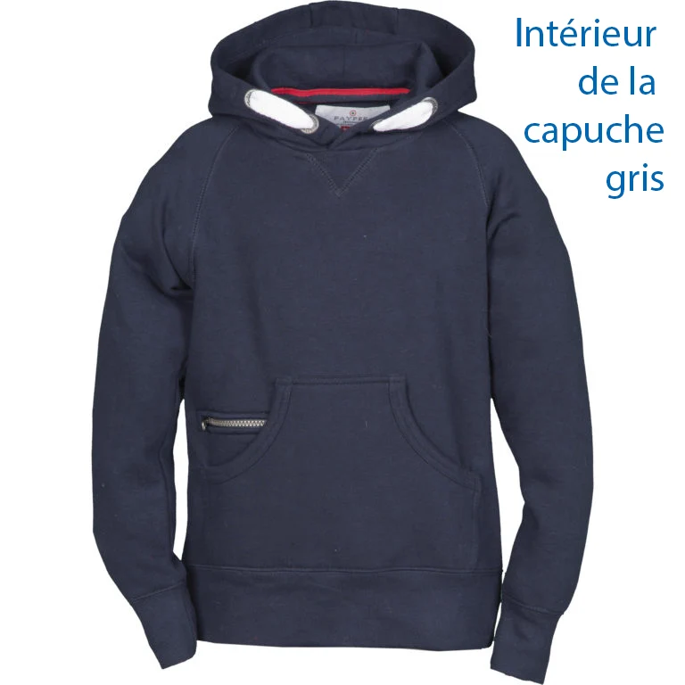 Sweat enfant Colorado marine/gris 10 ans