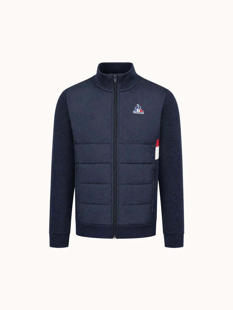 Veste Tricolore bi-matière matelassée déperlante