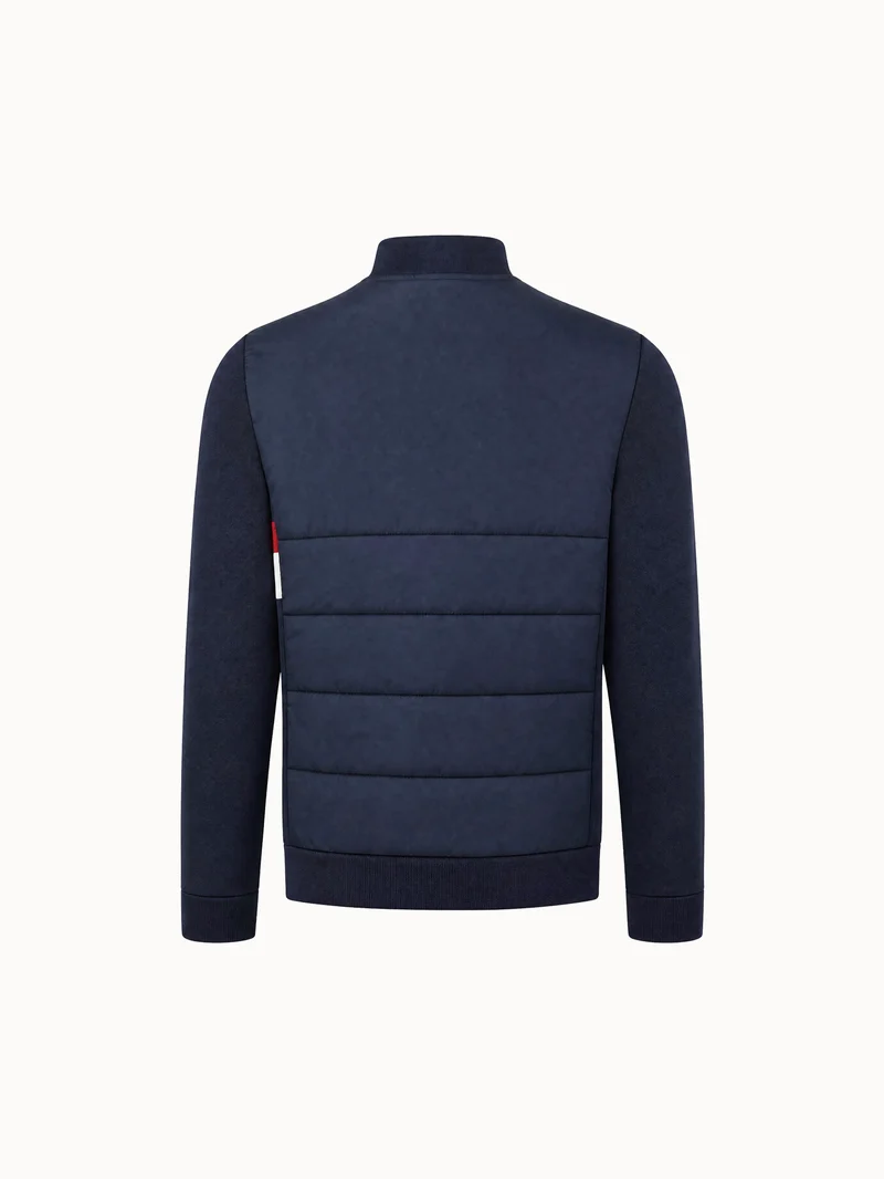 Veste Tricolore bi-matière matelassée déperlante