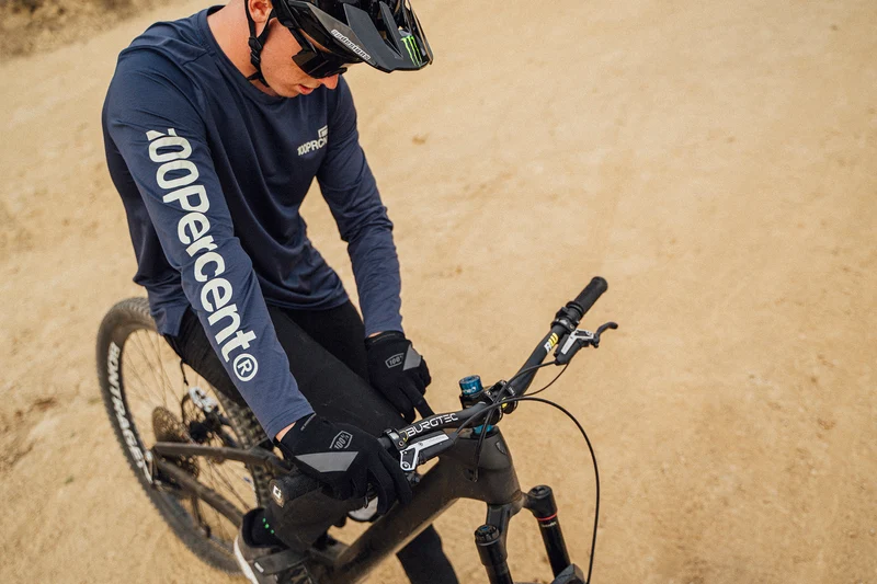 AIRMATIC Long Sleeve Jersey Indigo