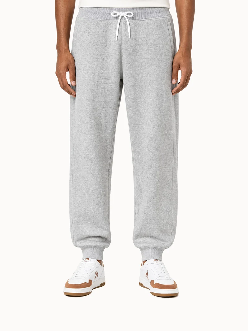 Pantalon relax en molleton gratté