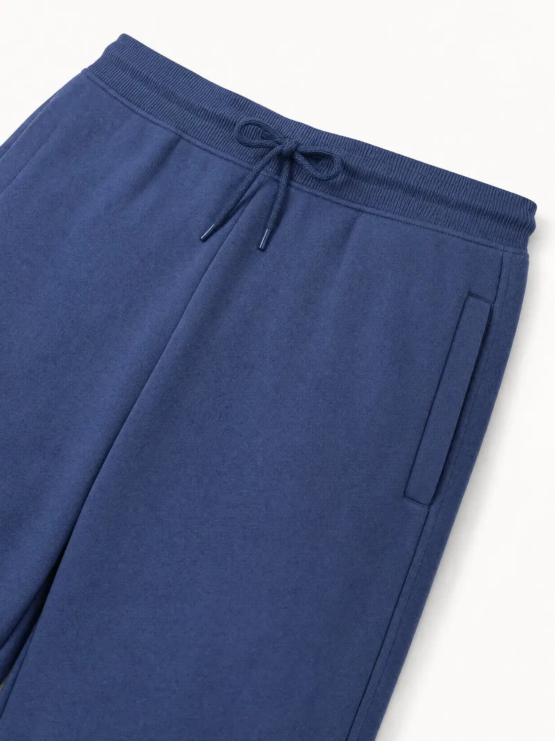 Pantalon relax en molleton gratté