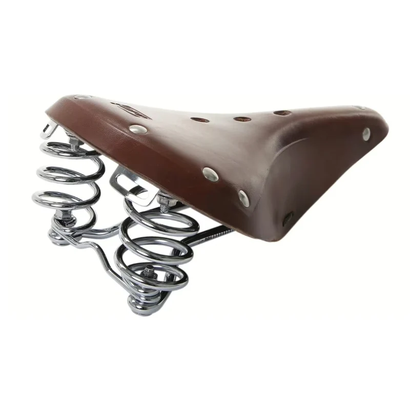 Selle vélo vintage en cuir Contec Classic Exclusiv Trekking